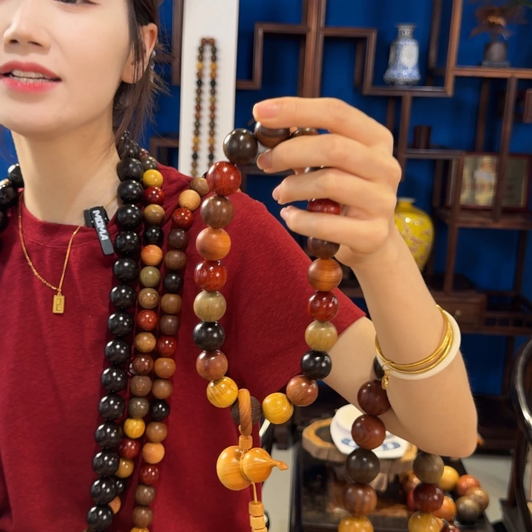 东非黑黄檀（紫光檀）其他2.0多宝珠平安福禄手持