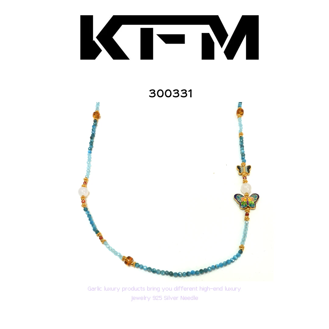 镀K金 KFM项链~300331（70+5cm）
