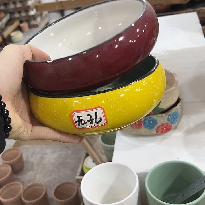 无孔！全场福利价陶瓷花盆