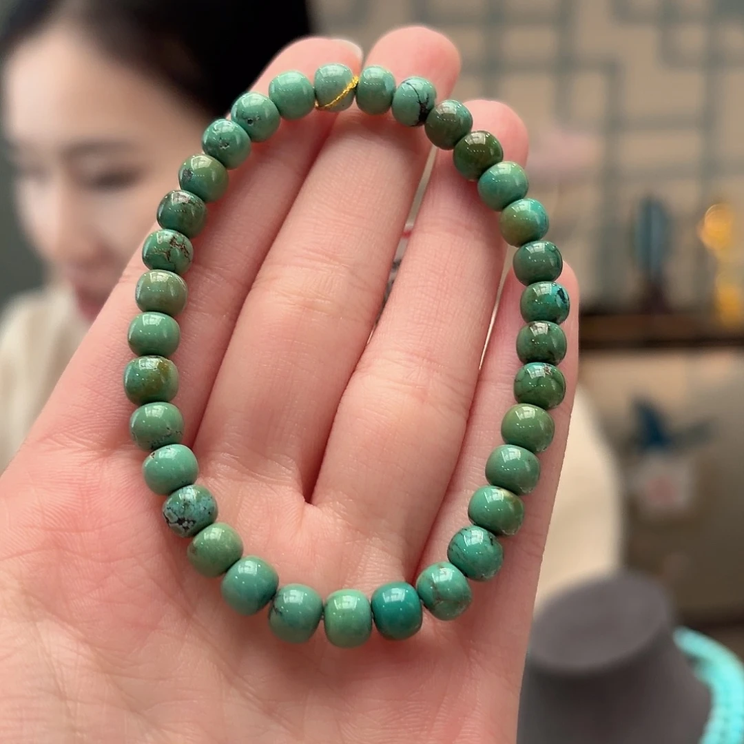 绿松石未镶嵌颈饰