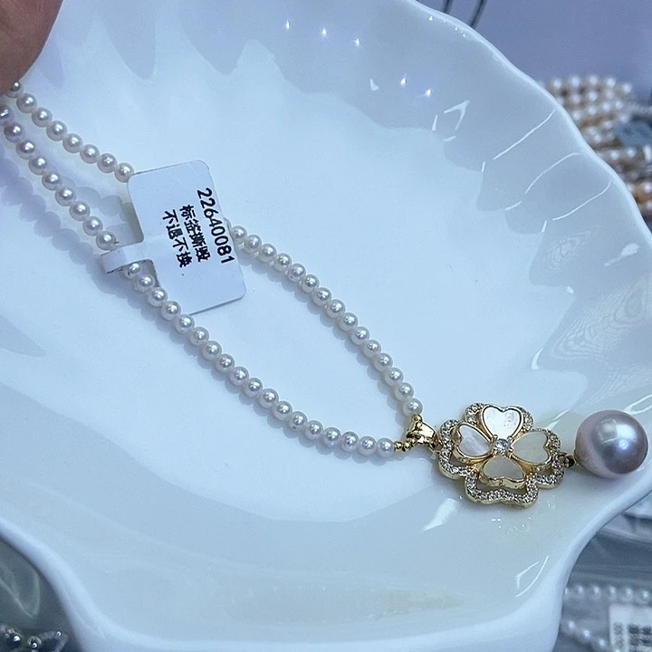 淡水珍珠未镶嵌颈饰