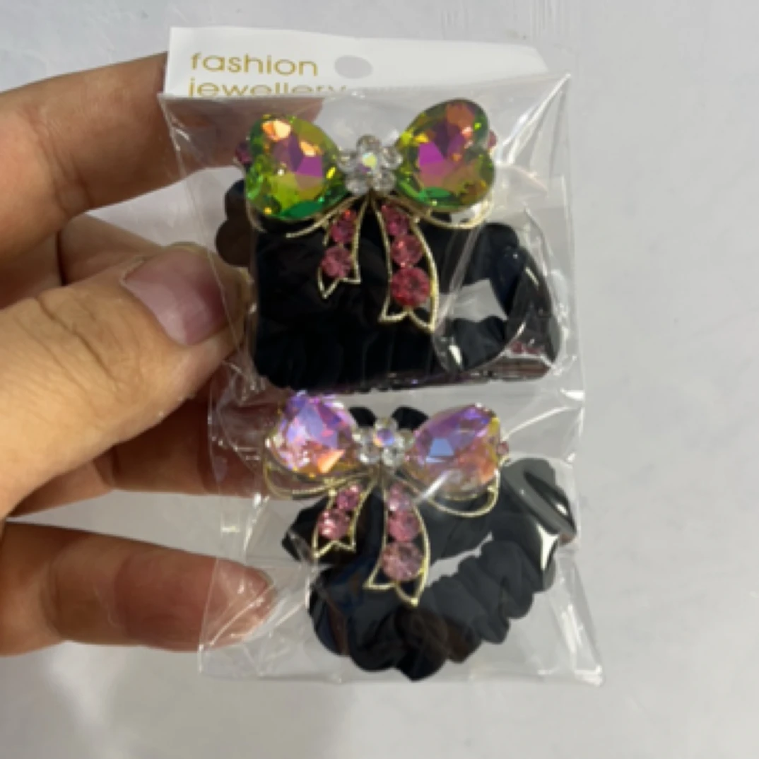 新款时尚头绳减龄款丸子头发绳0261