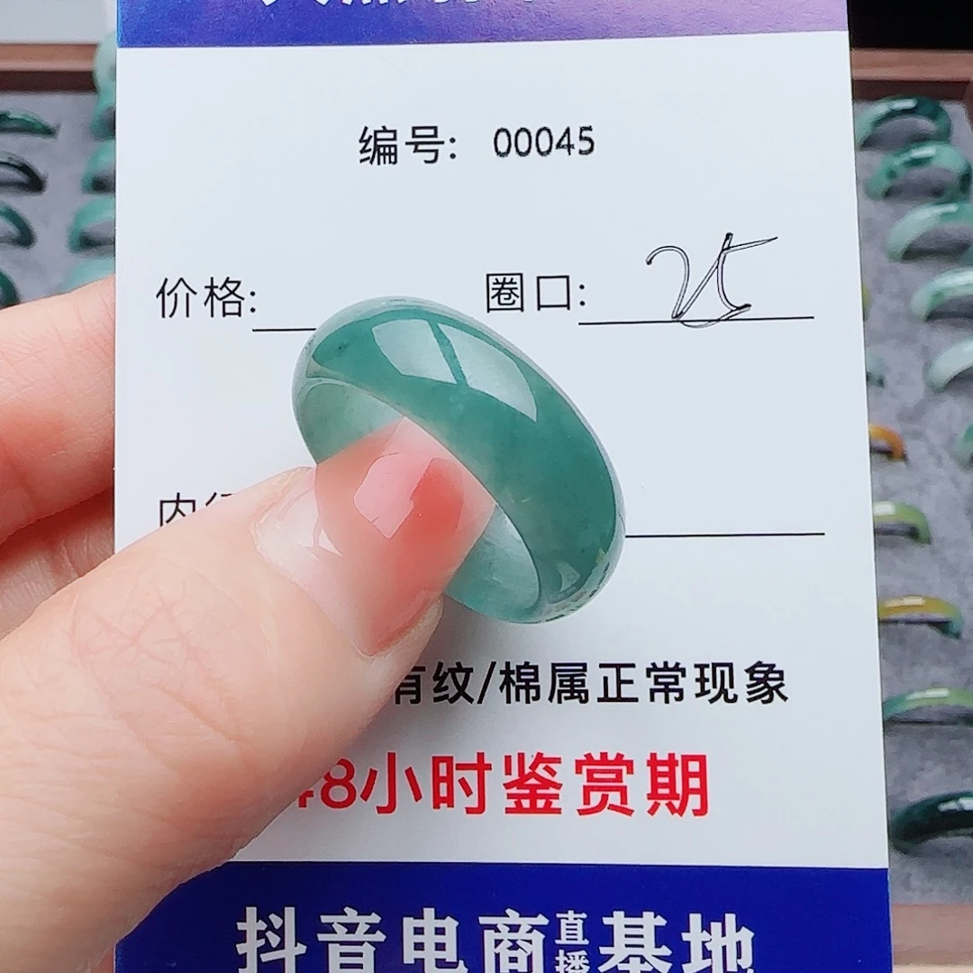 剑***看未镶嵌戒指翡翠翡翠