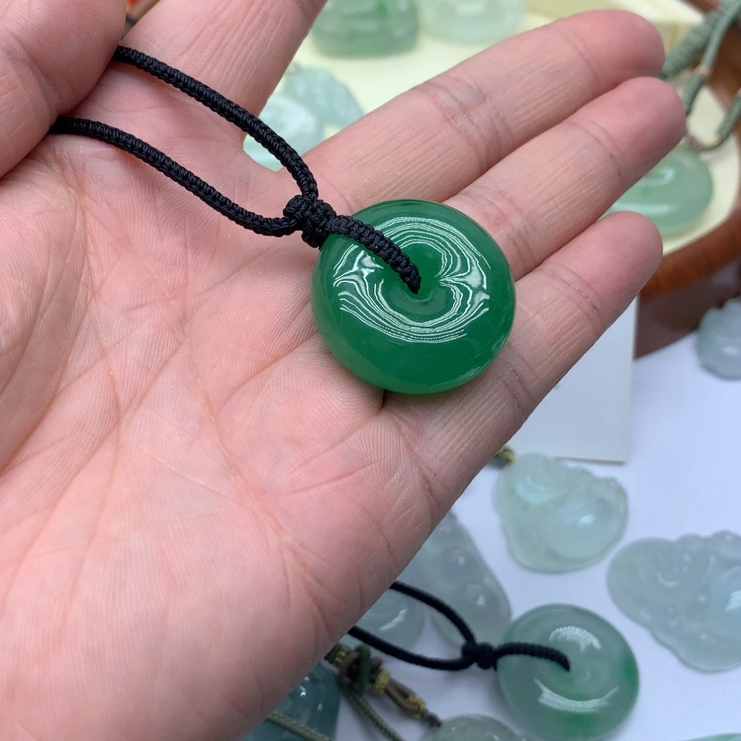 小***总高端定制平安扣吊坠
