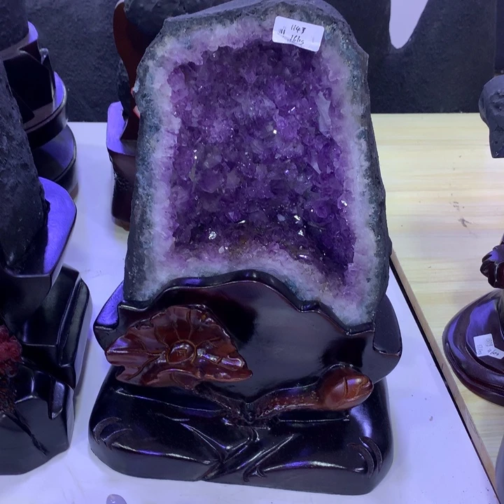 未镶嵌大型摆件（非配饰）紫晶