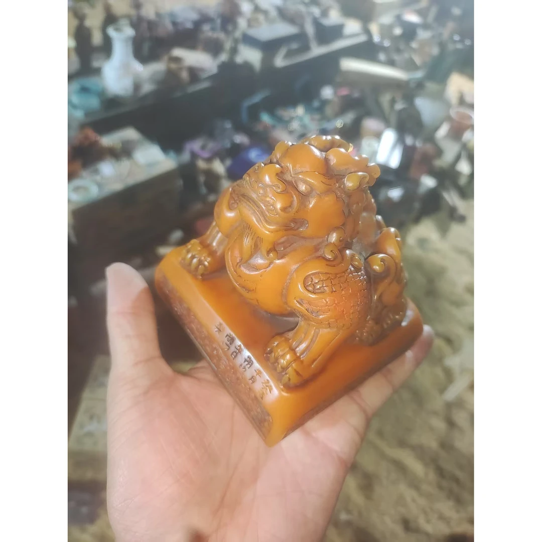 1个狮子章摆件链接