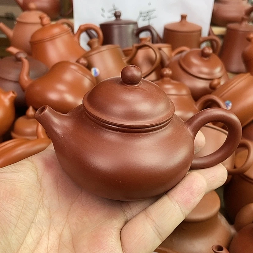 【闪购商品】茶壶朱泥120c c