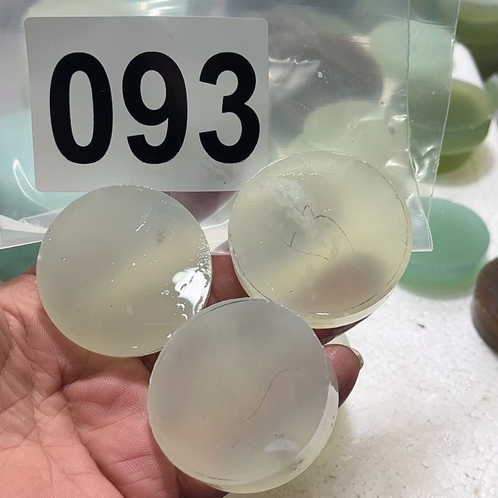 竹***蛇纹石玉未镶嵌珠宝半成品
