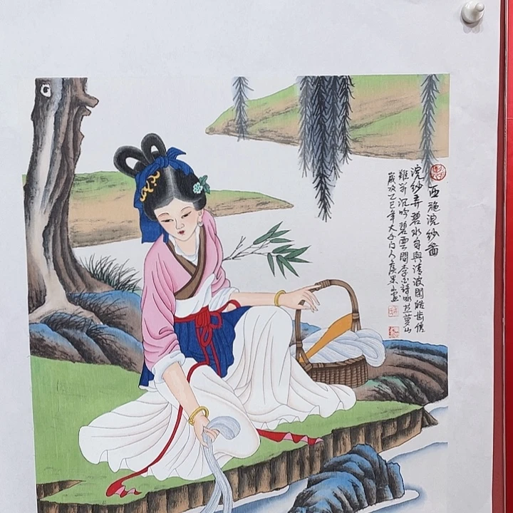 国画侯老师手绘作品