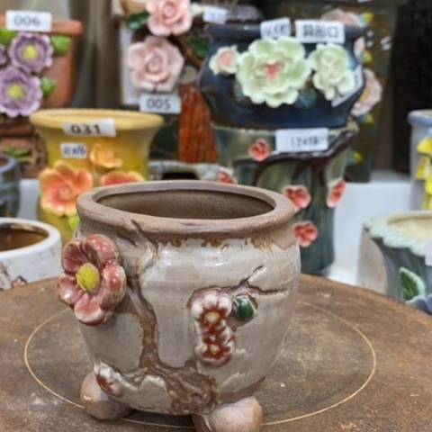 【闪购商品】红陶粗陶花瓶