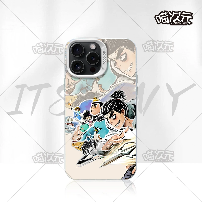 刺客伍六七新二次元手机壳防指纹爆款动漫适用苹果华为小米ins风