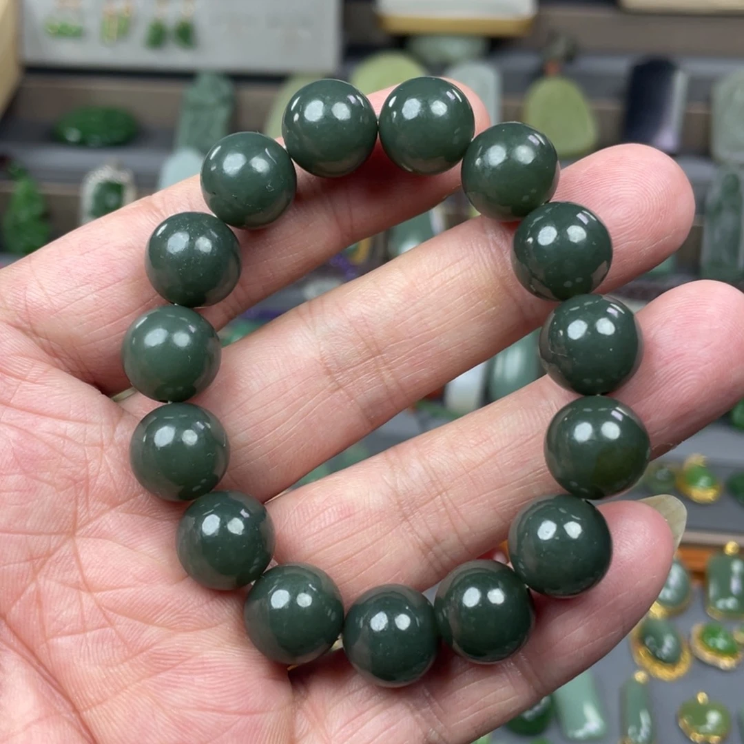 兜***转手串未镶嵌和田玉