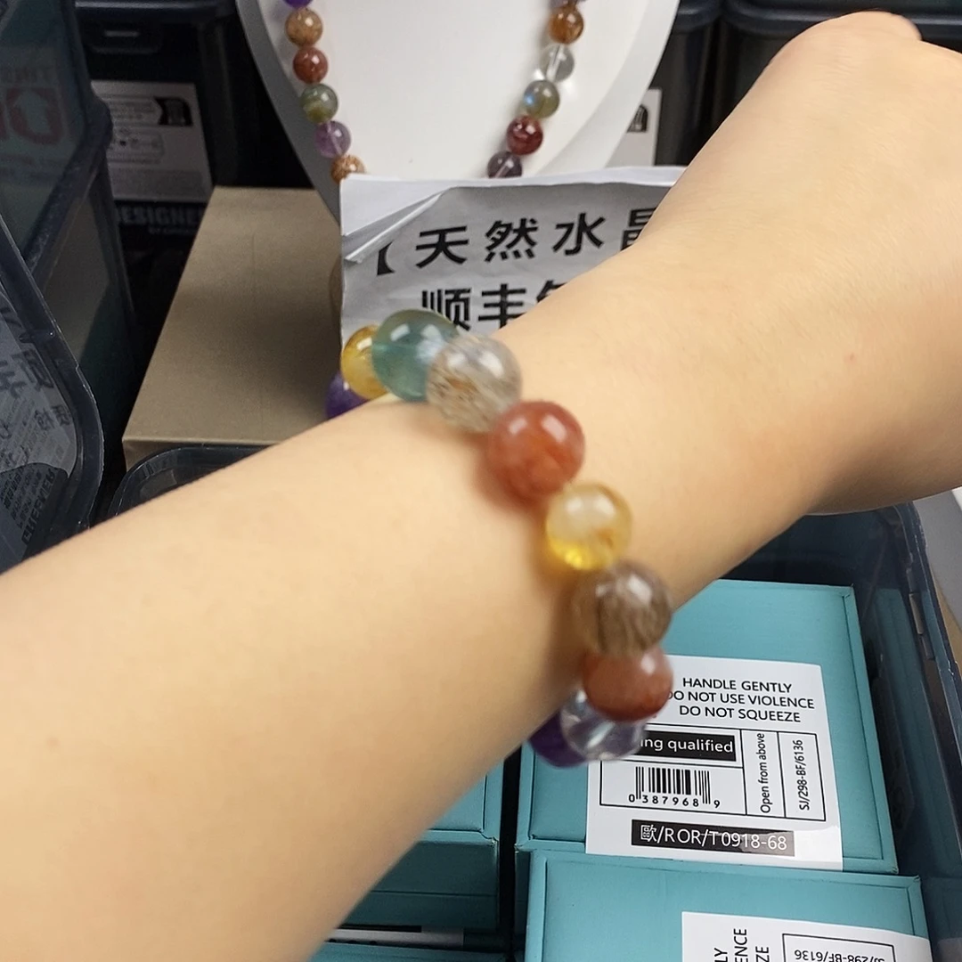 手链银S925镶嵌水晶