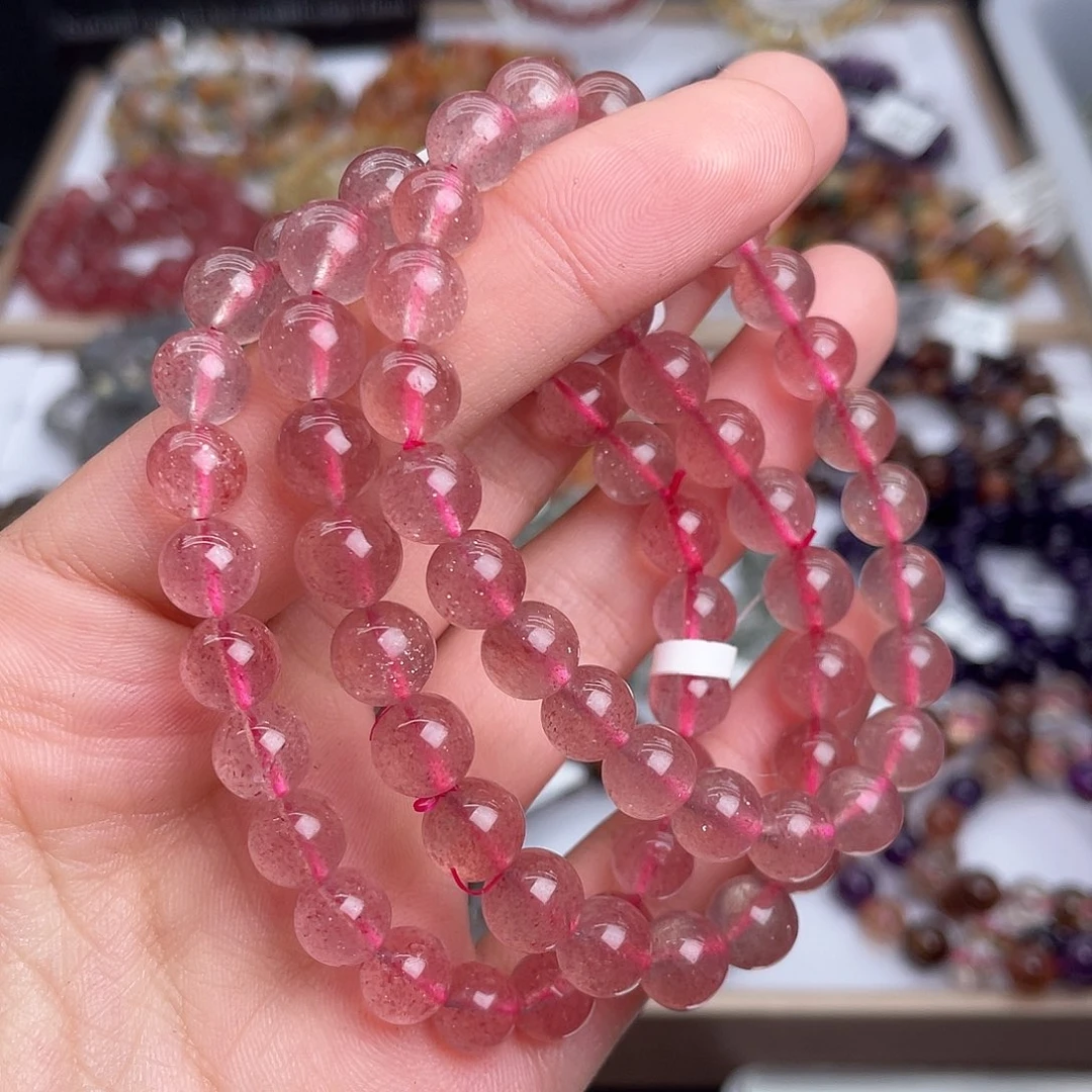 未镶嵌水晶手串天然