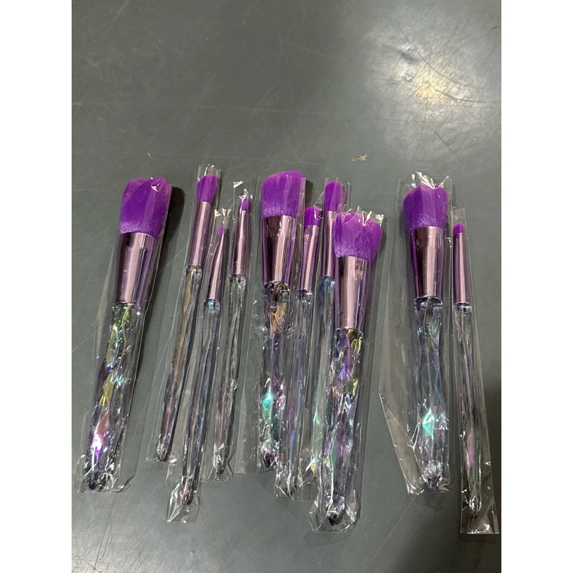 百货 1010 紫色粉色刷子发一套（不挑色）