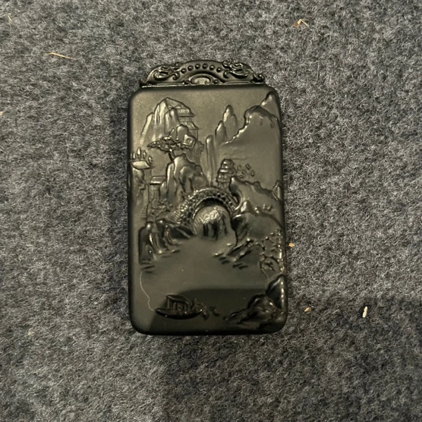 墨玉山水牌挂车链接（勿拍）