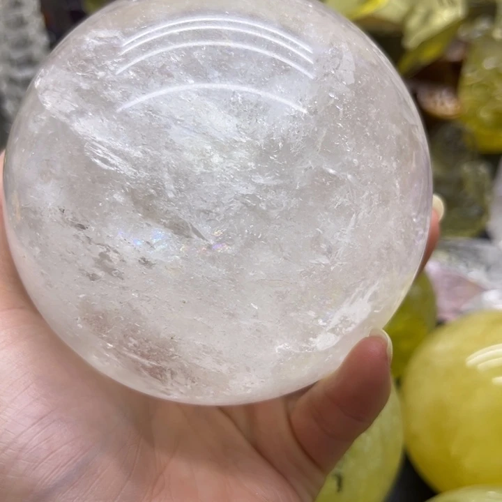 用***6水晶未镶嵌珠宝半成品摆件