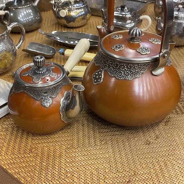 攒****器纯银银壶纯银银壶