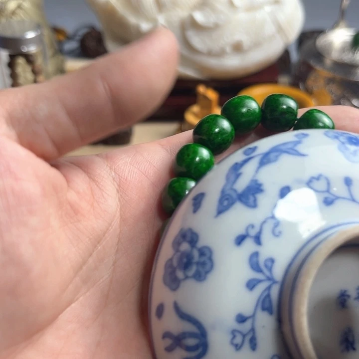 开***！哈哈哈糍粑红石榴茶宠摆件