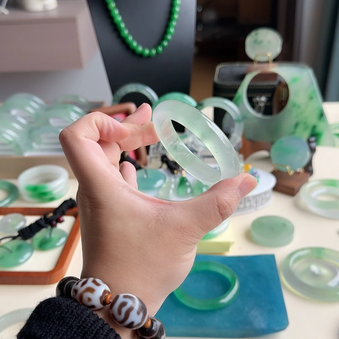 珐琅非金属完美晴底正圈53.6飘花