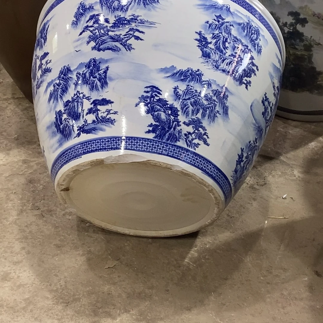 日***辉景德镇陶瓷缸看直播间下单