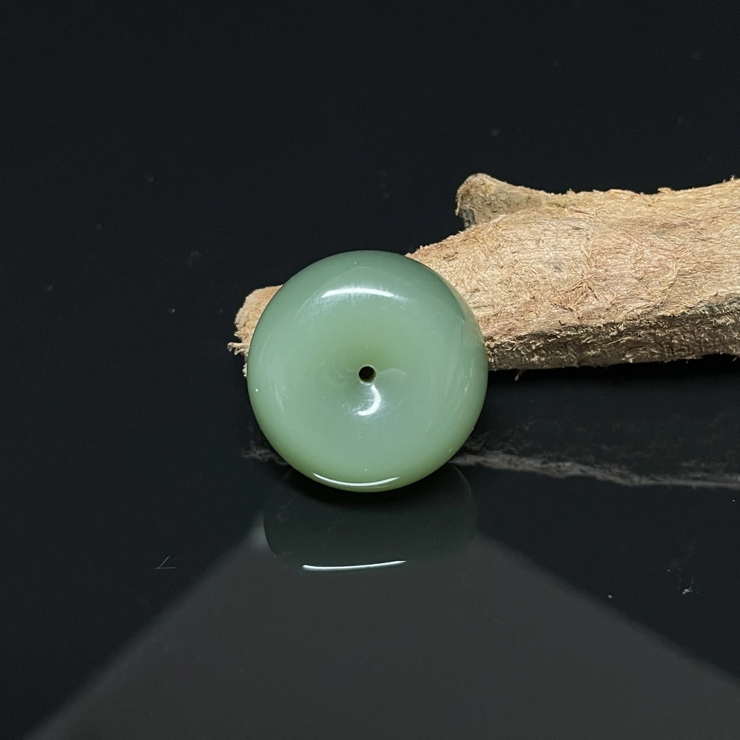 【润家玉】和田玉平安扣吊坠挂件多样性发其一 R9-018