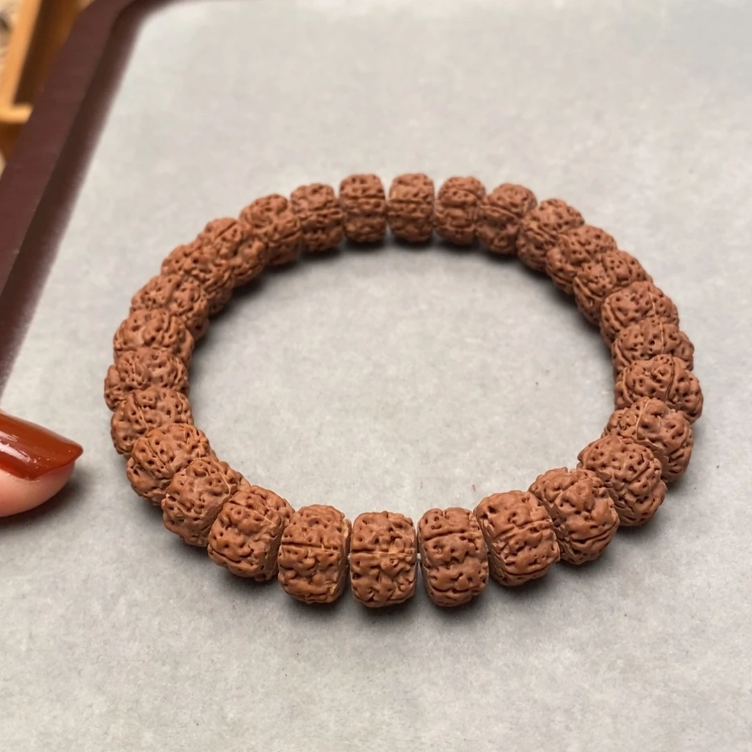 D****吊坠金刚菩提平细单圈藏切