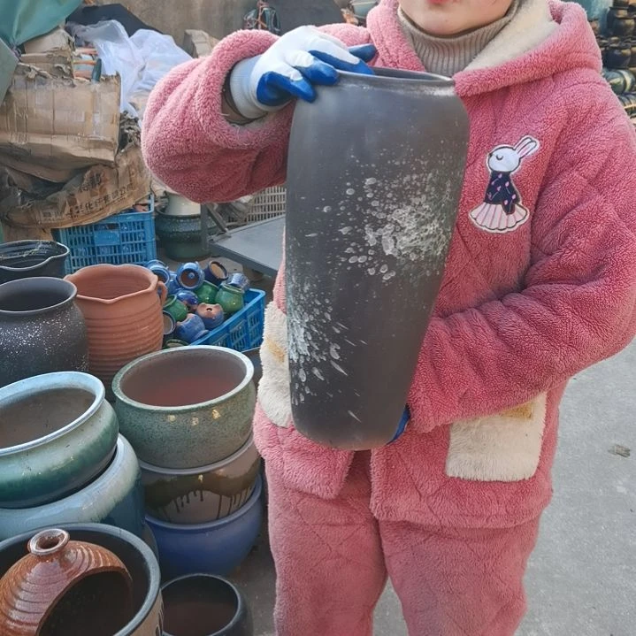 红陶口14高41瑕疵