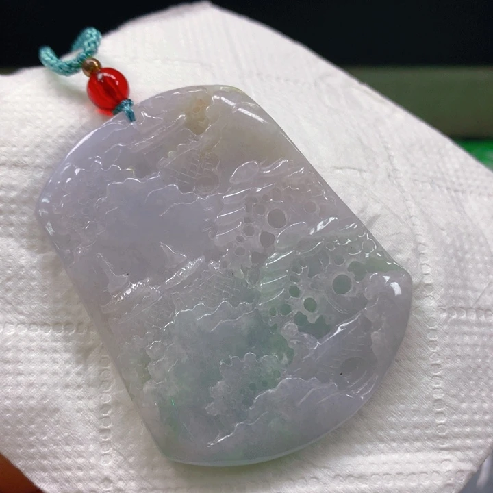 翡翠未镶嵌挂件翡翠