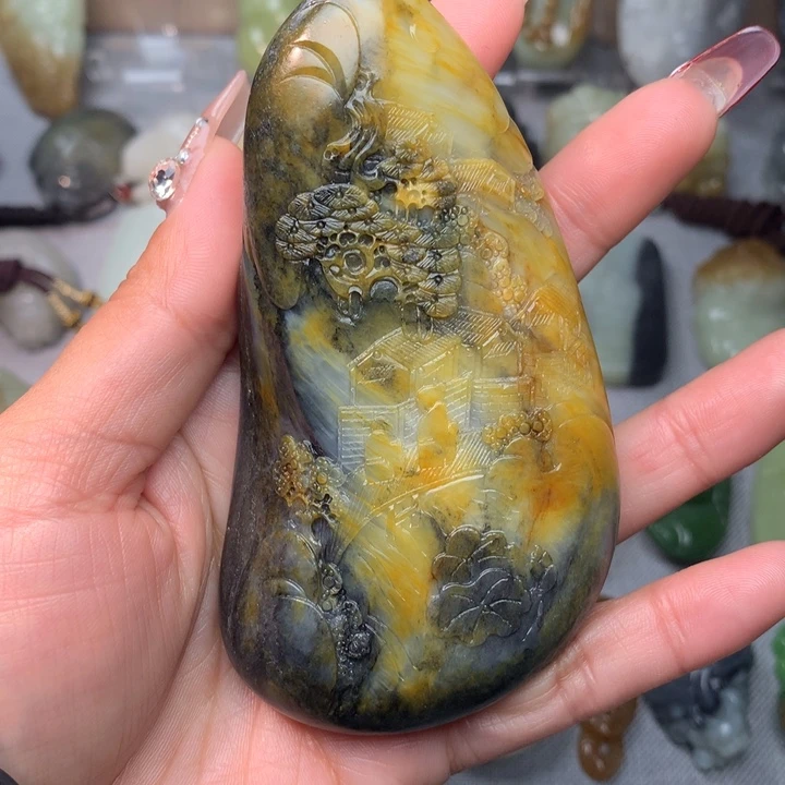 和田玉挂件未镶嵌