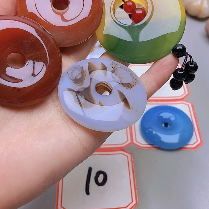 【闪购商品】未镶嵌玛瑙/玉髓珠宝半成品筠*