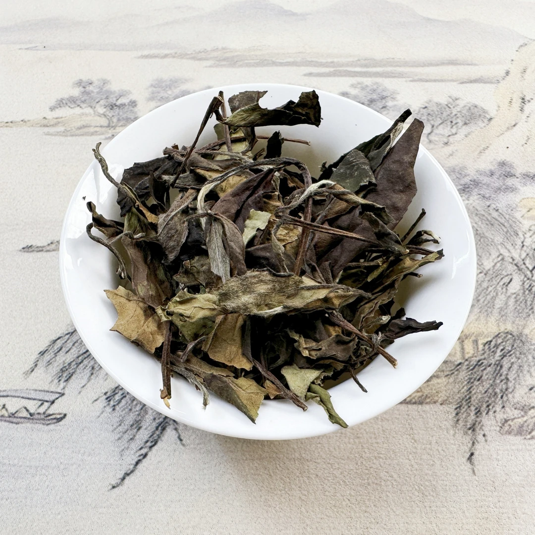 【阿伟甄选】2017年贡眉老白茶散茶福鼎白茶枣香陈韵高山日晒