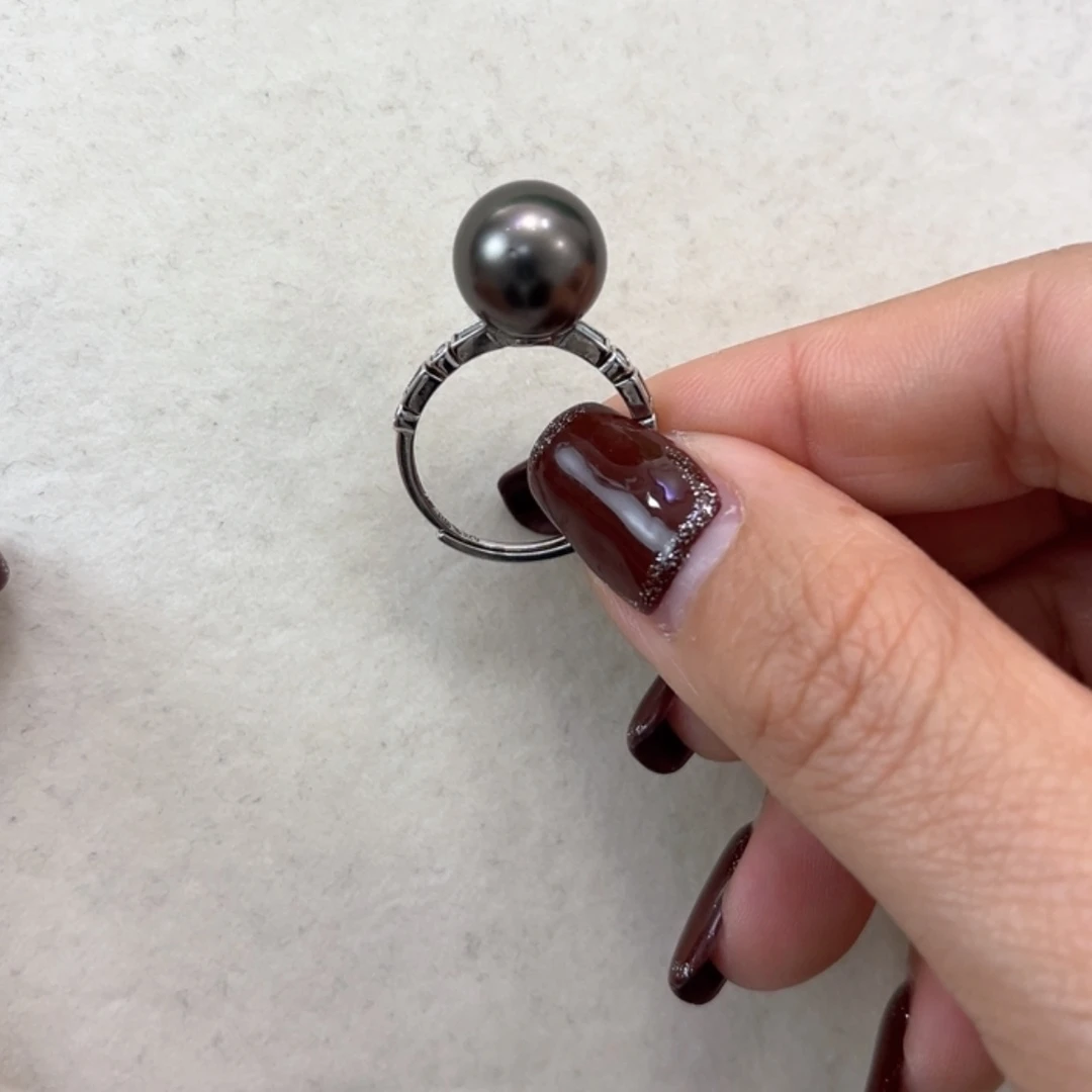 【闪购商品】海水珍珠戒圈银S925镶嵌