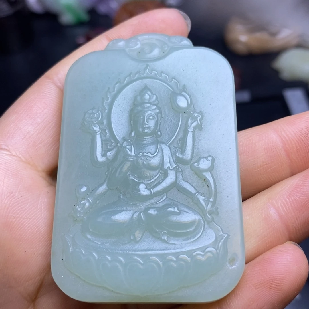 未镶嵌和田玉（糖玉）挂件