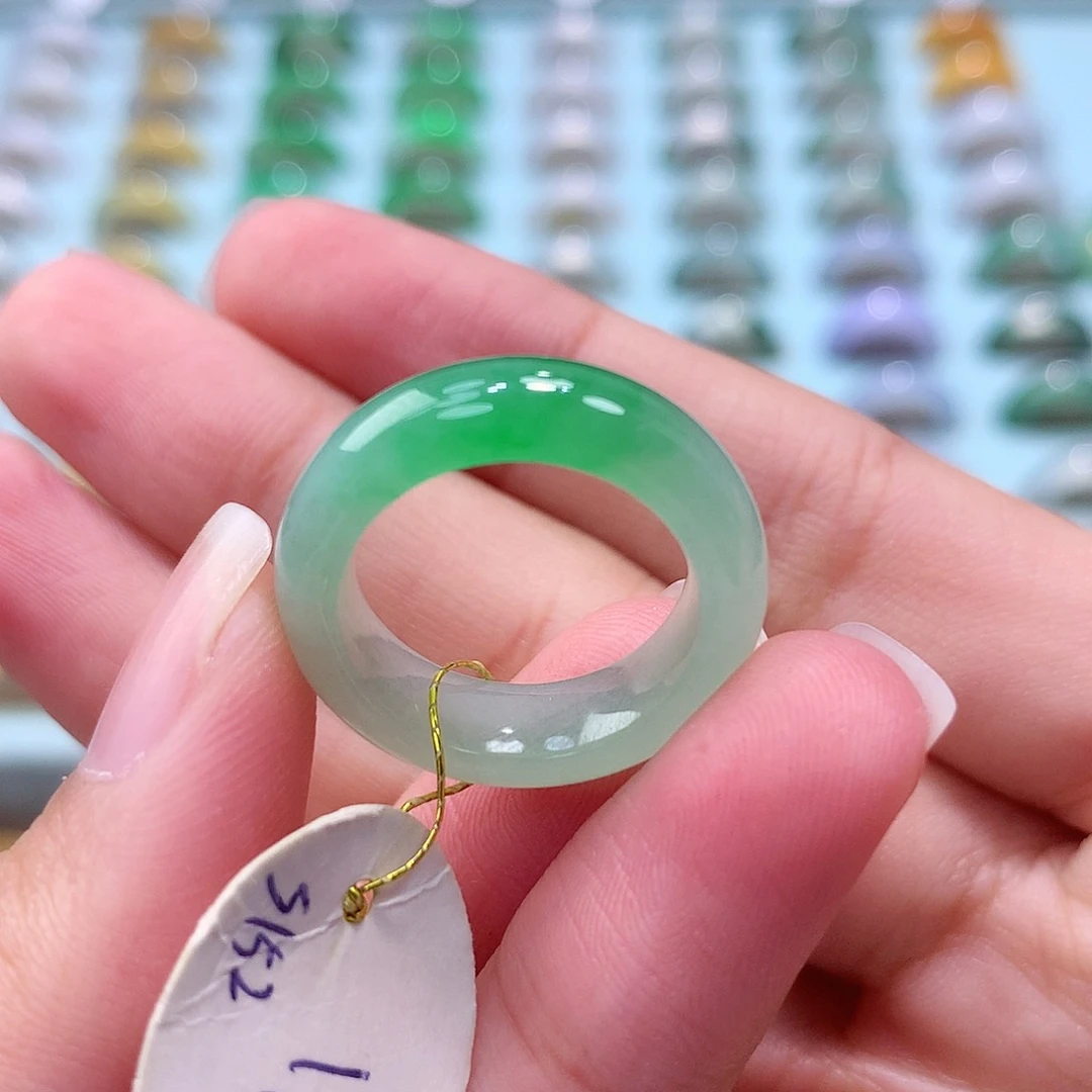 未镶嵌戒指翡翠帅*蛇11圈