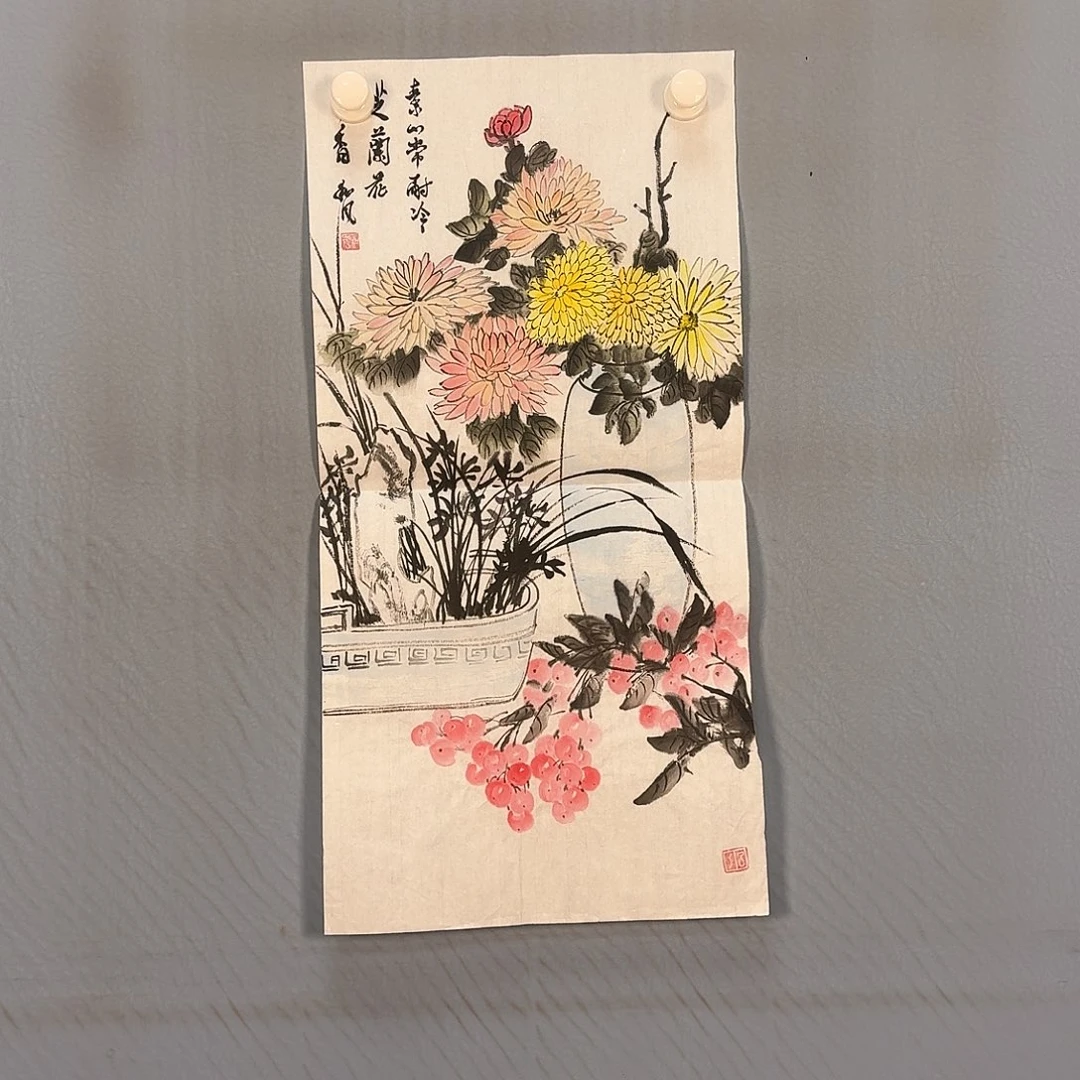 国画211 牡丹一如你初