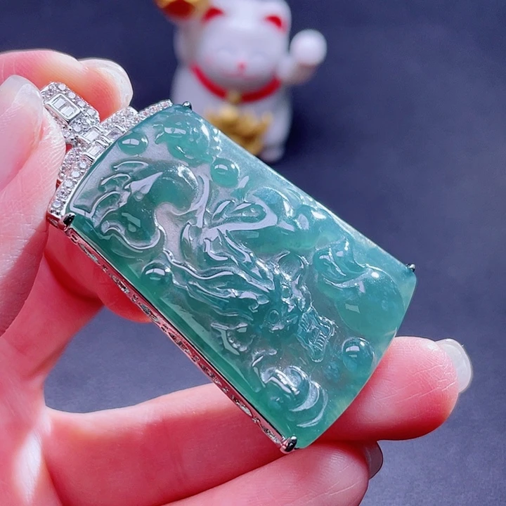 翡翠吊坠(不含链)未镶嵌