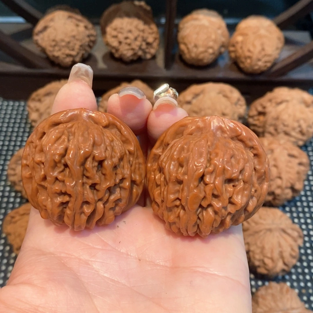 文玩核桃把件四座楼