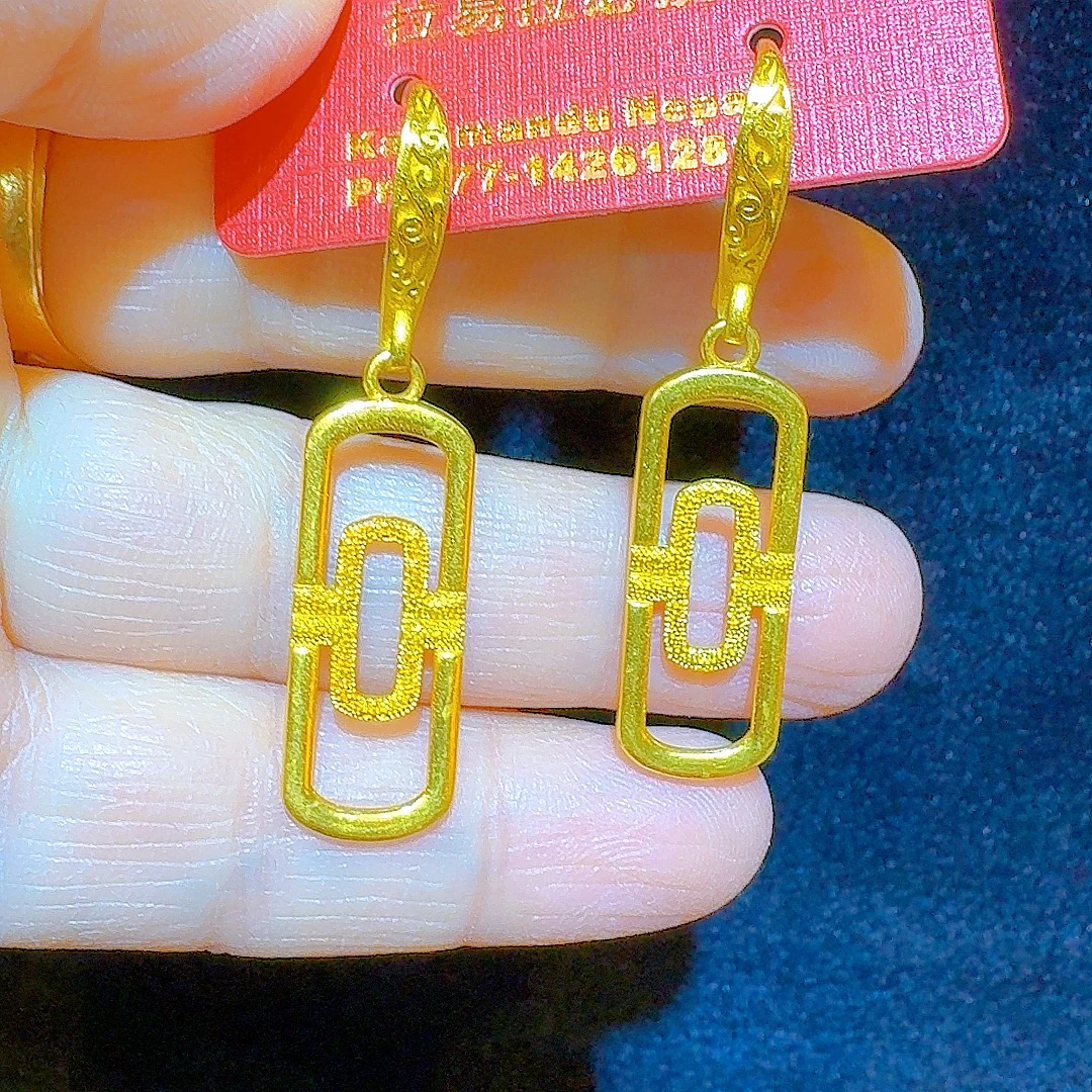 铜合金耳饰 【LayLaBez】铜合金耳饰气质女神复古耳坠时尚百搭耳环