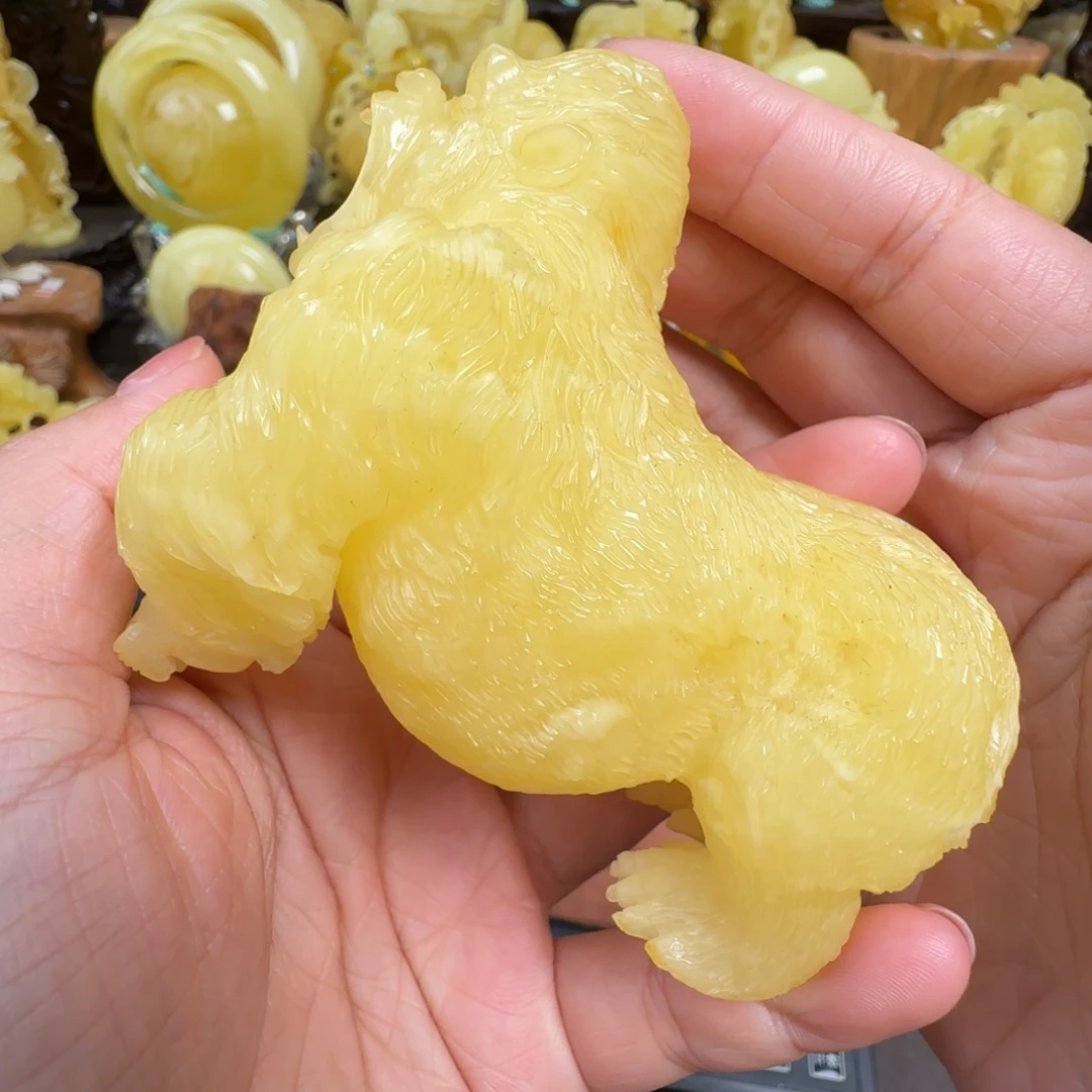 蜜蜡未镶嵌珠宝奇石