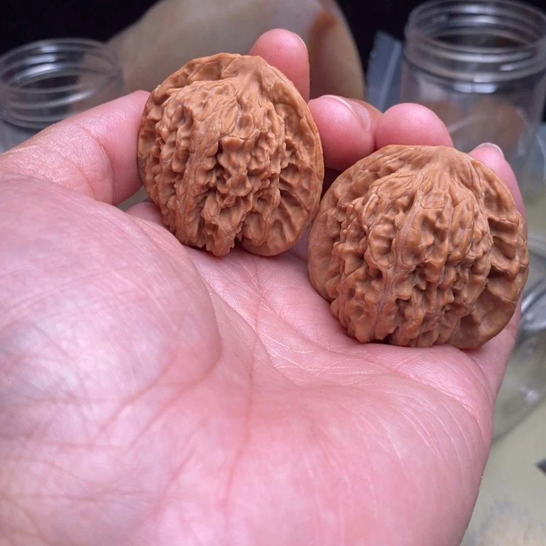 桃核把件45全品四座楼老丁