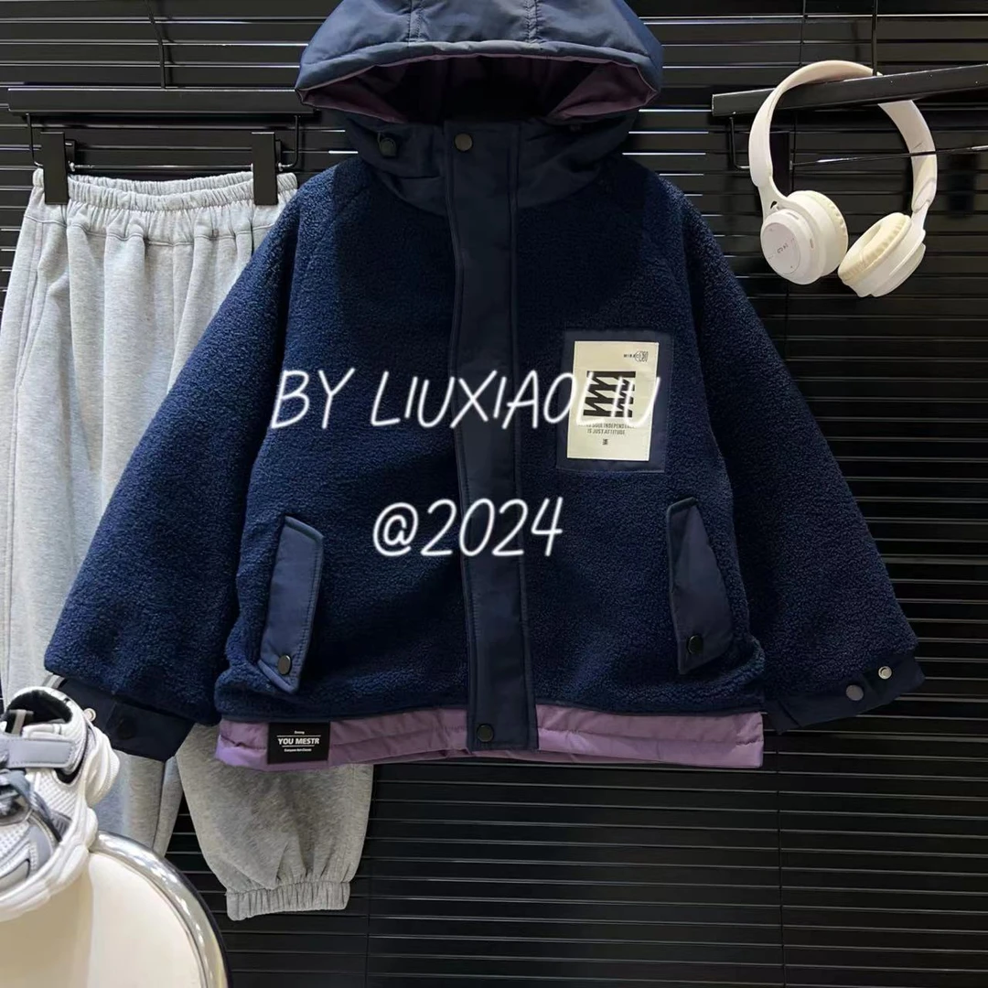 杭州六小六正版 BY LIUXIAOLIU韩版高货秋冬季儿童毛毛外套12033