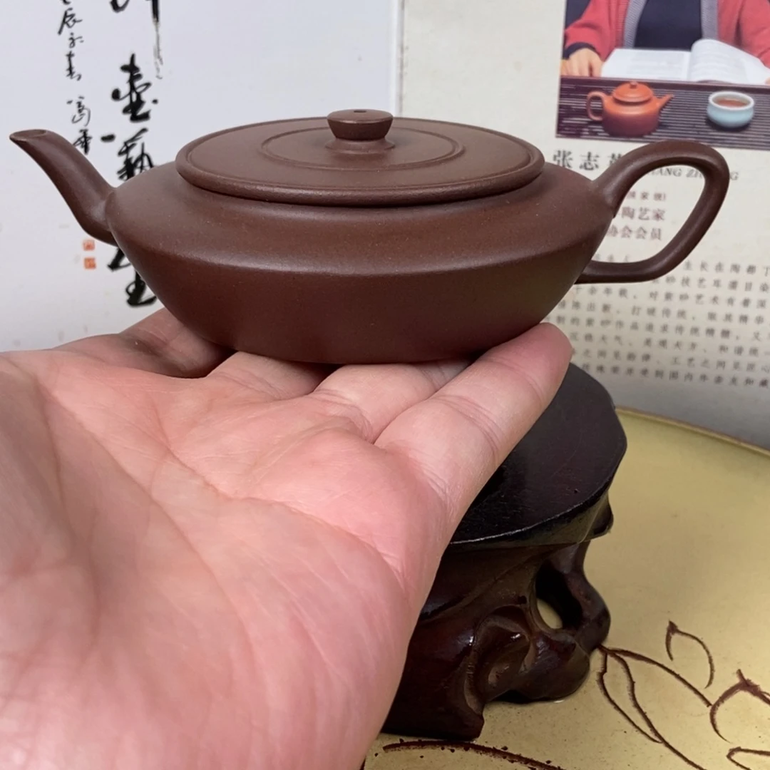 紫砂茶壶140 容量宜兴紫砂壶