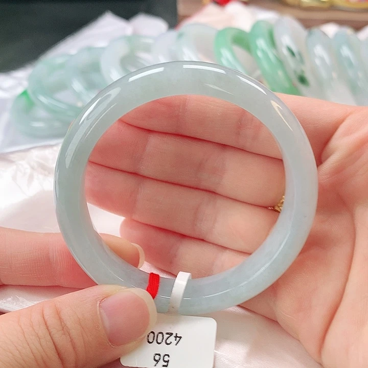 未镶嵌手镯翡翠缅甸A货翡翠手镯