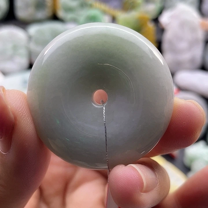 翡翠未镶嵌颈饰天然翡翠