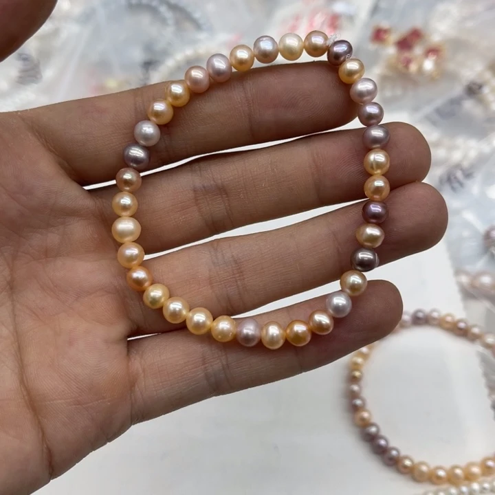 未镶嵌淡水珍珠颈饰00853