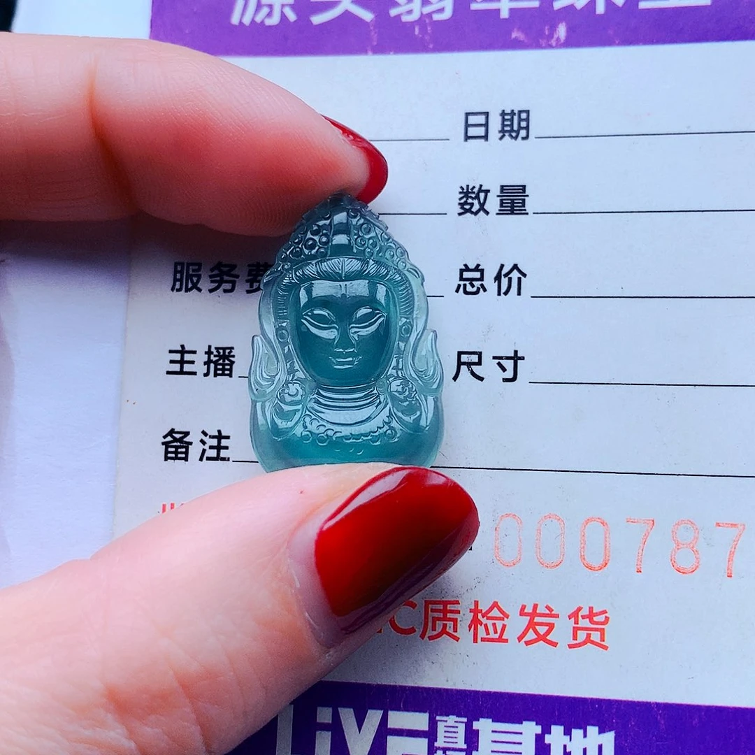 翡翠颈饰未镶嵌梦*叔