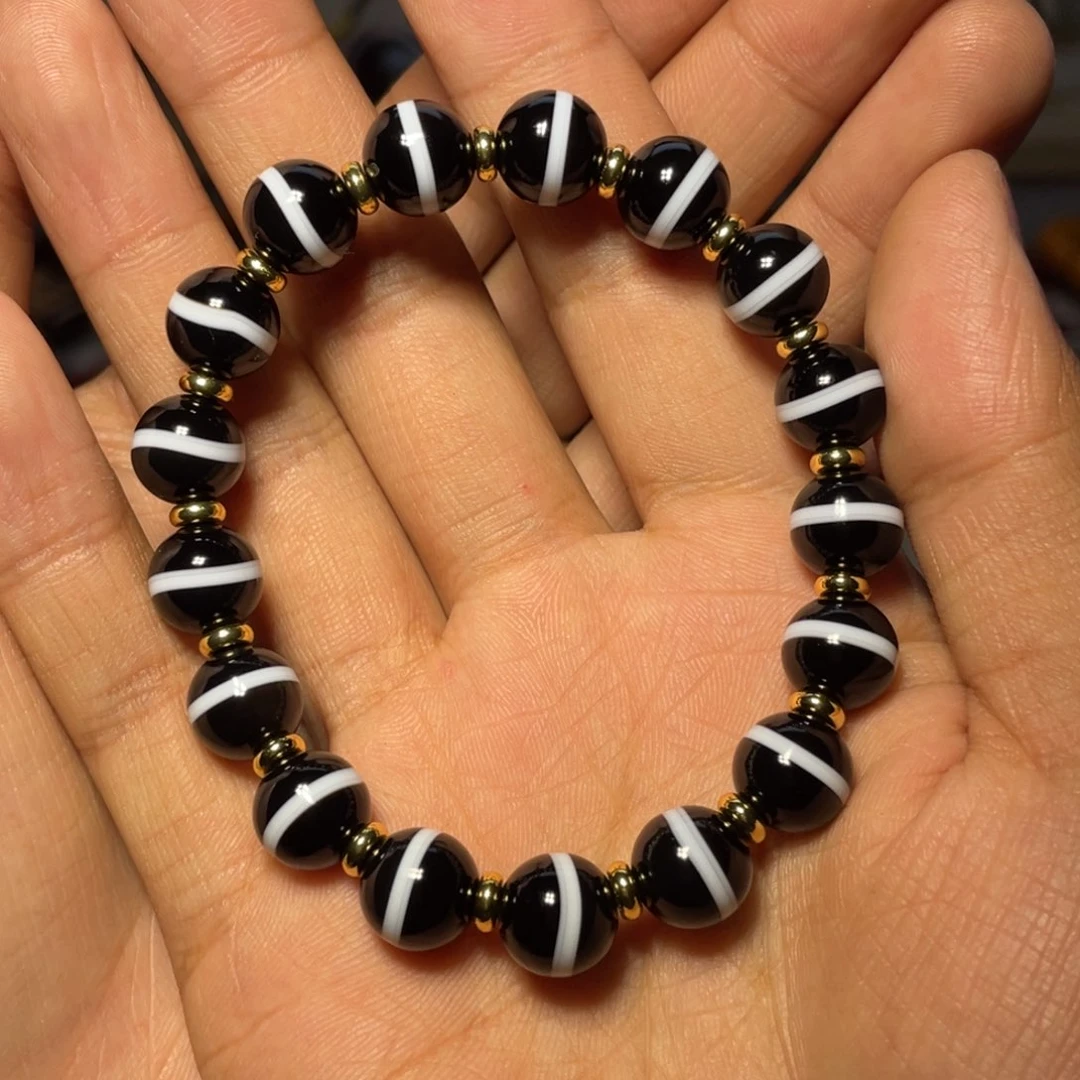 玛瑙/玉髓单珠未镶嵌默*