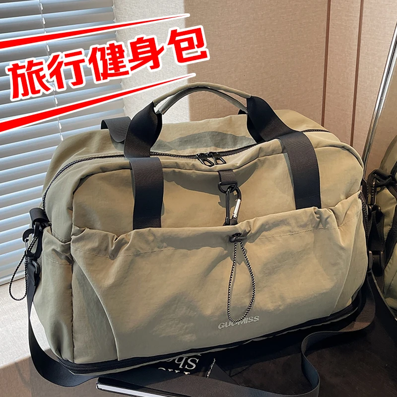 男款斜挎运动训练健身包学生大容量手提休闲行李袋子旅游旅行包女
