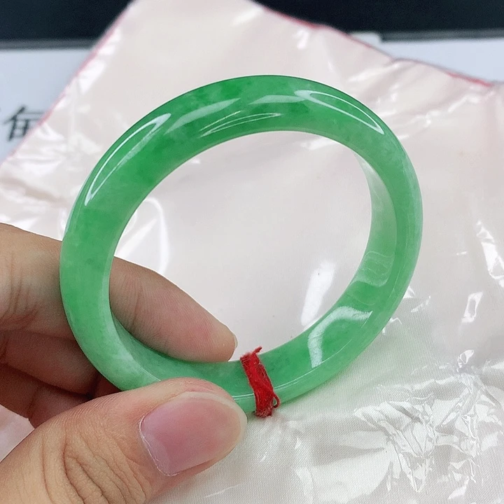 未镶嵌手镯翡翠圈52。14021